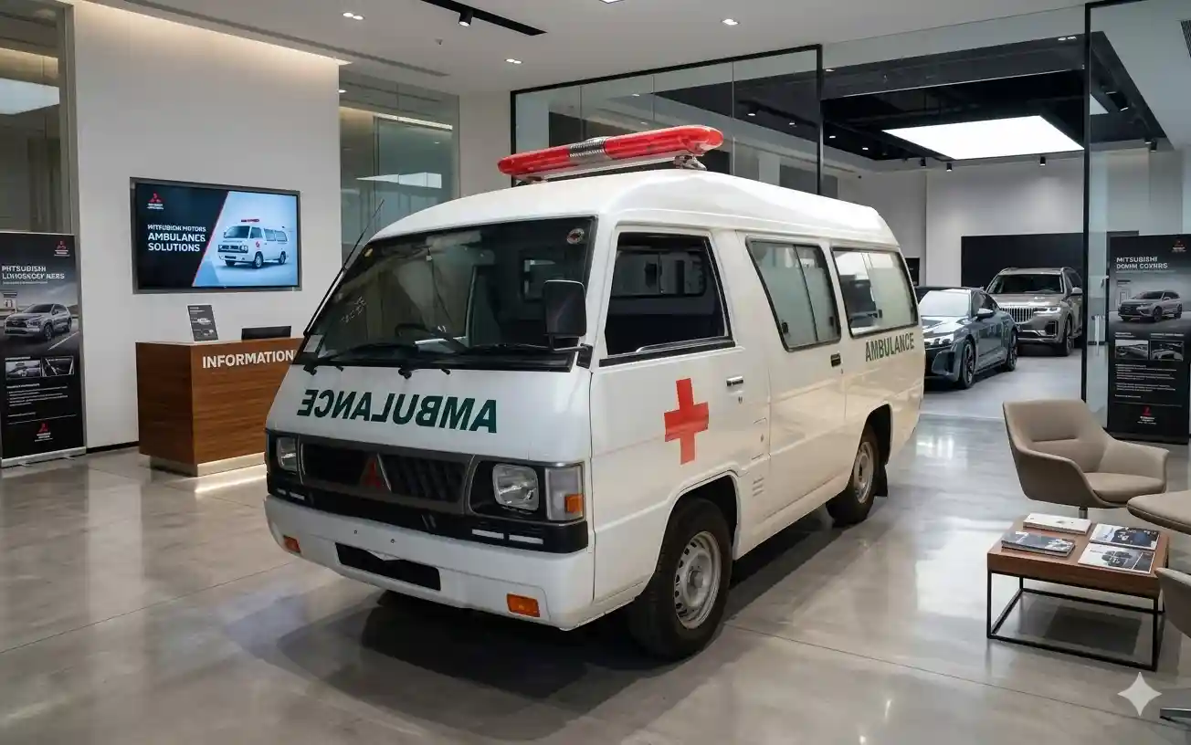 Karoseri Ambulance Mitsubishi L300